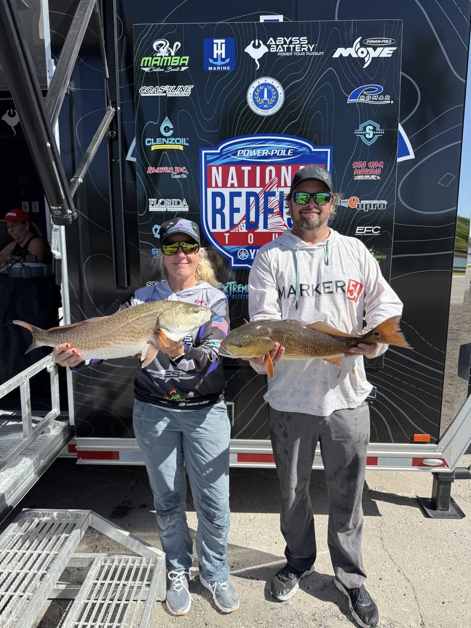 Power-Pole National Redfish Tour's With Stacy Fretina
